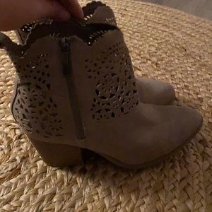 Sugar Heeled boots Size 9